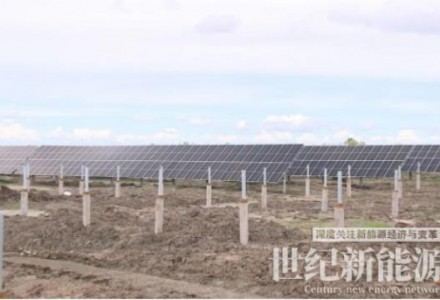 黑龍江訥河市威天新能源光伏平價上網項目建設接近尾聲
