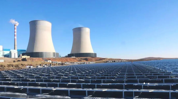 國內首個礦井水域漂浮電站即將并網
