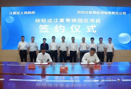 欣旺達(dá)智慧能源與武漢市江夏區(qū)人民政府簽署合作框架協(xié)議