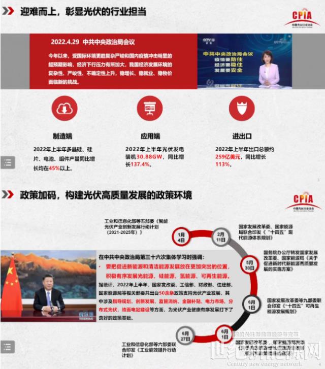 王勃華:2022年我國光伏裝機(jī)預(yù)計85-100GW