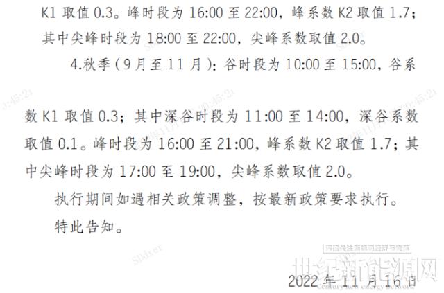山東:11-14時執行最低0.1元/度!10千伏及以上工商業全部參與電力交易