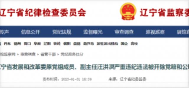 遼寧省能源局原局長被雙開！