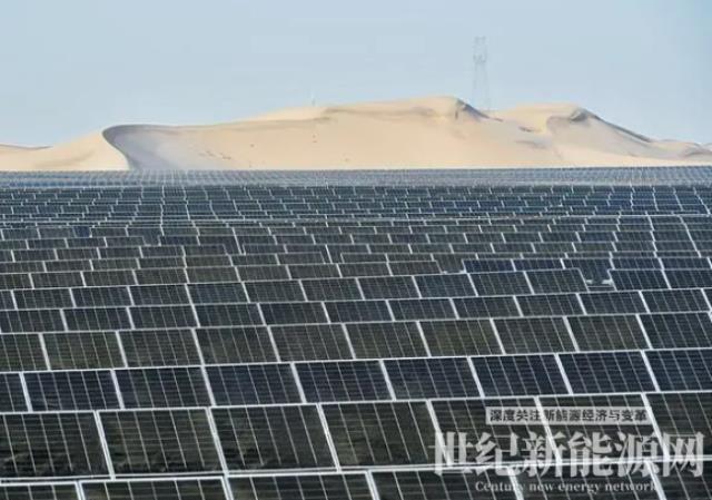 甘肅武威探索光伏治沙新模式，示范區總裝機容量1500萬千瓦