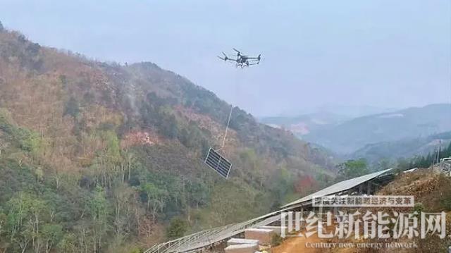 水電九局無人機為光伏項目建設增添“翅膀”