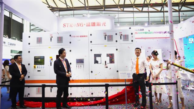 盛雄激光90W綠光皮秒BC電池大光斑刻蝕設備重磅發布