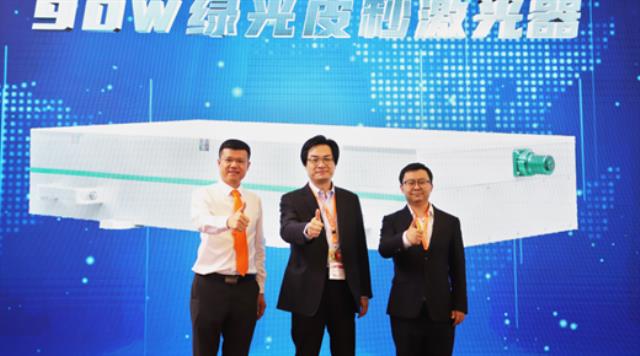 盛雄激光90W綠光皮秒BC電池大光斑刻蝕設備重磅發布