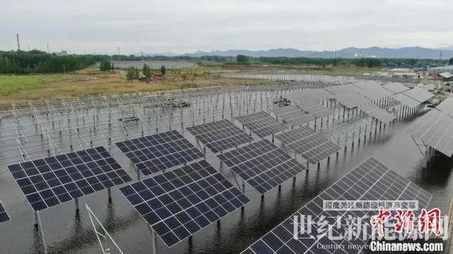 年發電量可達3億千瓦時 山西電建承建農光互補光伏項目并網發電