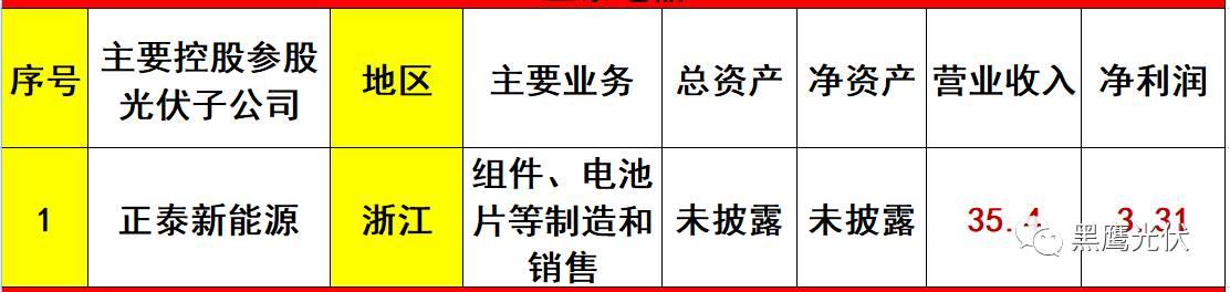 重炮 | 起底40家光伏企業旗下196個子公司布局：區域、資產、業務、經營數據、角色和未來潛力！（干貨，強烈推薦收藏）