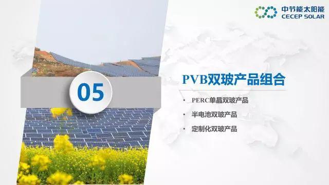 中節能：PVB雙玻組件及批量生產解決方案