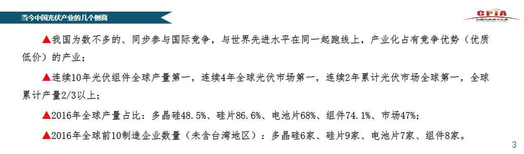 【市場動態】王勃華：中國光伏行業發展形勢分析
