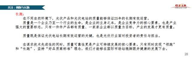 CPIA秘書長王勃華：我國光伏行業(yè)仍存在指標(biāo)不足、競爭激烈、供需失衡等不確定因素