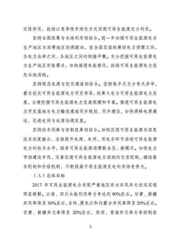 2020年解決棄水棄風棄光問題！ 國家發改委、能源局印發《解決棄水棄風棄光問題實施方案》