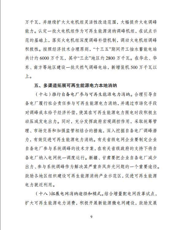 2020年解決棄水棄風棄光問題！ 國家發改委、能源局印發《解決棄水棄風棄光問題實施方案》