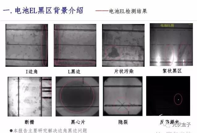 超級干貨 | 電池EL黑區問題以及解決方案！