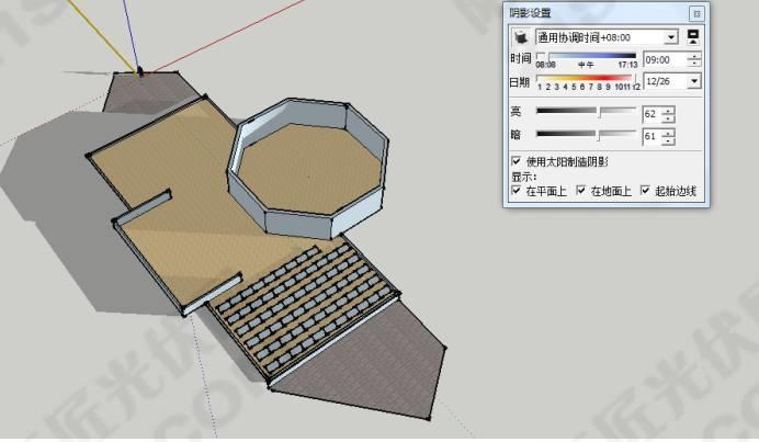 寶雅體育25kW屋頂分布式光伏發電站技術方案（附帶屋頂陰影分析）