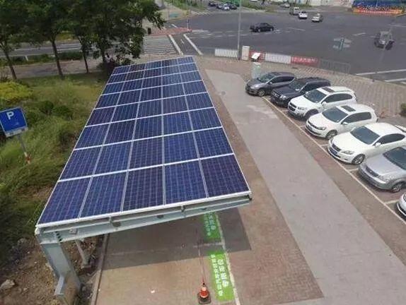 新能源汽車大變革時代到來，太陽能充電站嶄露頭角