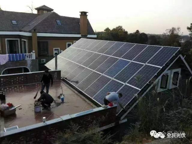 光伏發電就像電視機一樣，將會成為家庭的標配