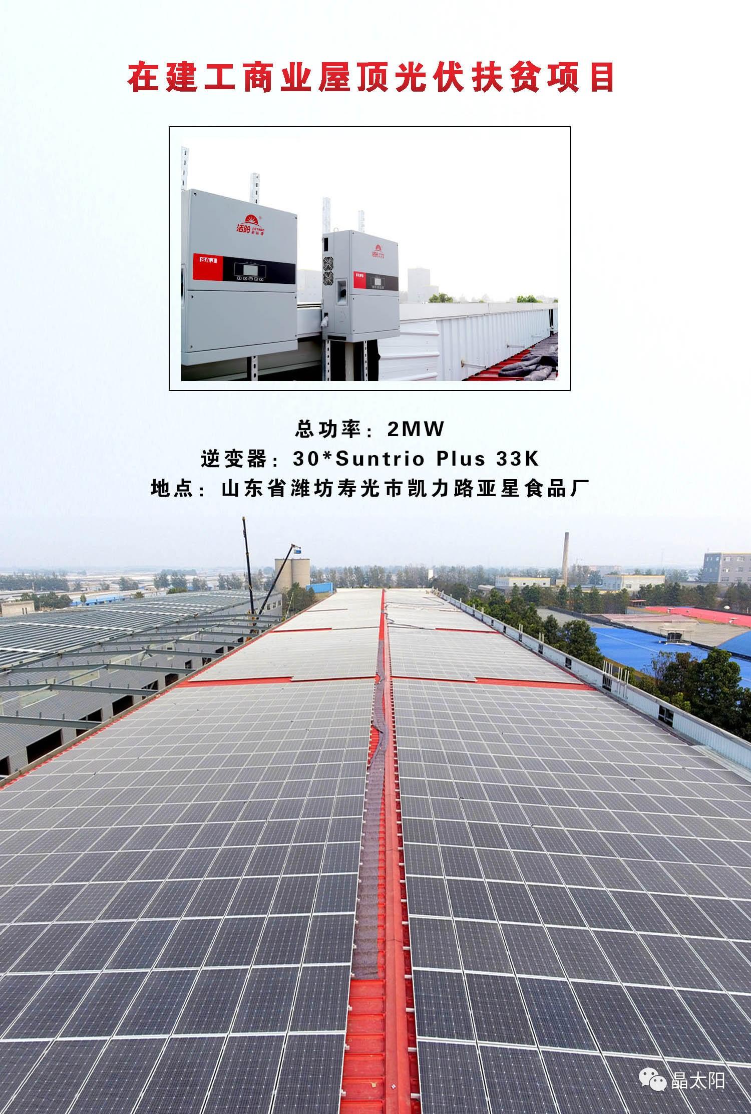 廠房屋頂上的扶貧電站，多方受益！