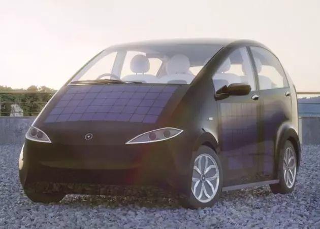 世界第一款量產的太陽能充電車，陽光充足可多走29公里！