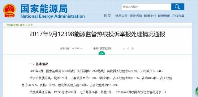 電站不給并網(wǎng)、補(bǔ)貼拿不到？打12398舉報(bào)你就知道了！