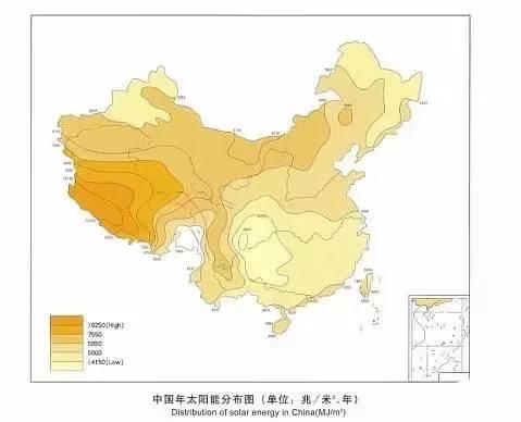 收藏 | 全國34省太陽能資源最全圖集！