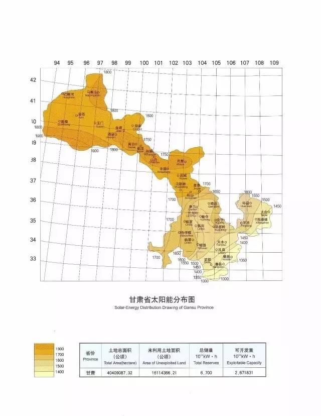 收藏 | 全國34省太陽能資源最全圖集！