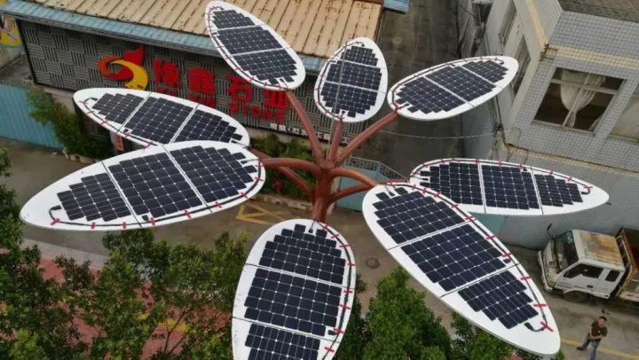 國內首創“花式”仿生太陽能，公交亭365天持續供電