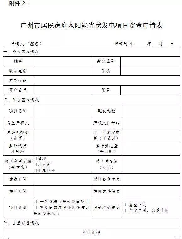 廣州地方光伏補(bǔ)貼（0.15元/度）2018年第一批開(kāi)始申報(bào)