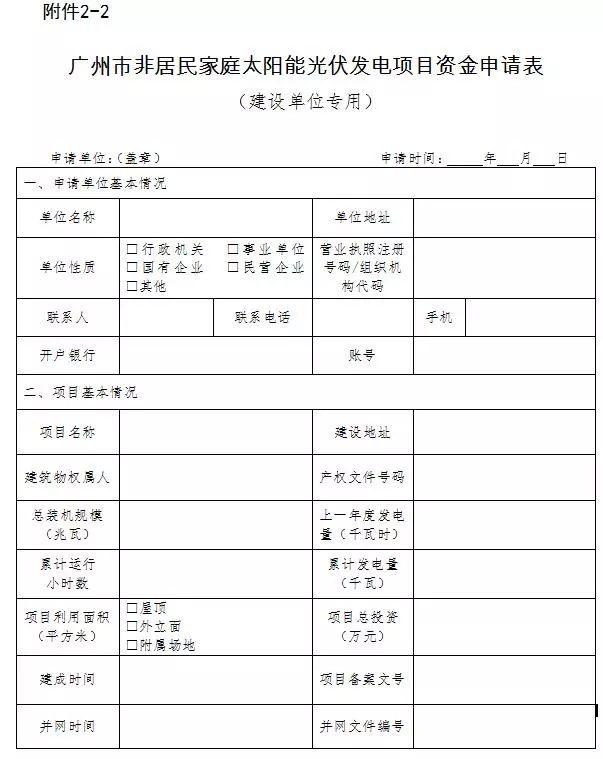 廣州地方光伏補(bǔ)貼（0.15元/度）2018年第一批開(kāi)始申報(bào)