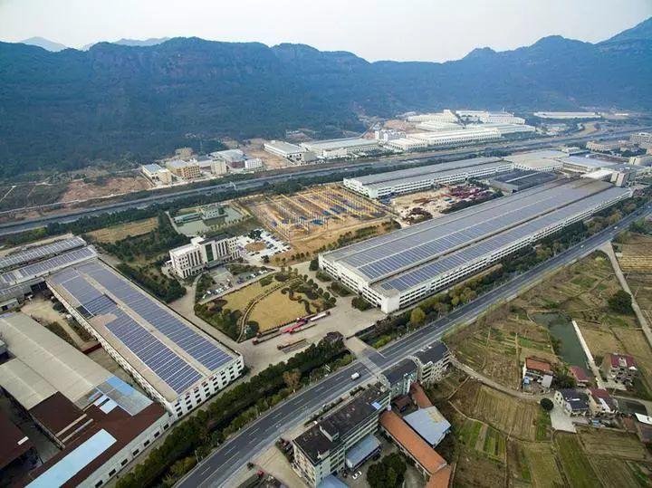 諸暨這個工業園大變樣，裝了56200塊光伏電池板！