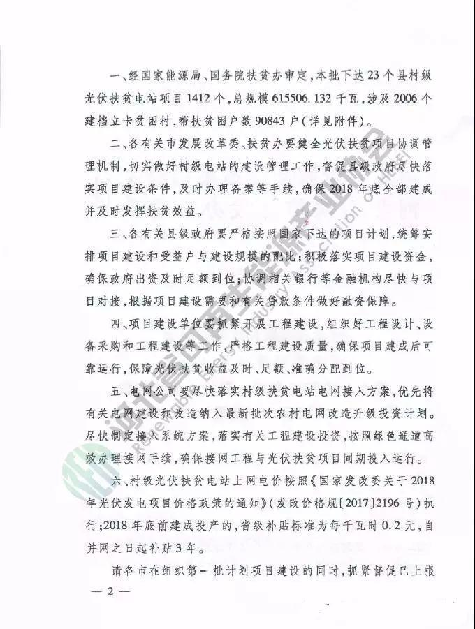 河北又出光伏補貼新政策：0.2元/度，補貼三年！