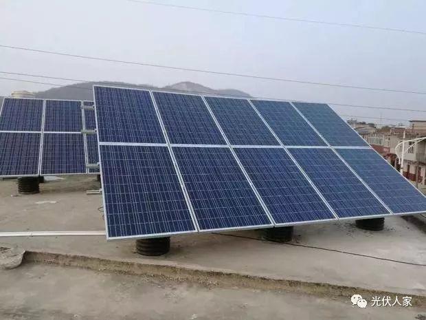 一座5kW家用光伏電站年度賬單