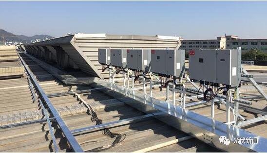 1.1MW屋頂分布式光伏電站應用案例