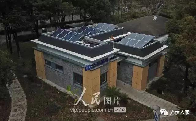 光伏發電公廁亮相寧波，每年可節省電費約4000元！
