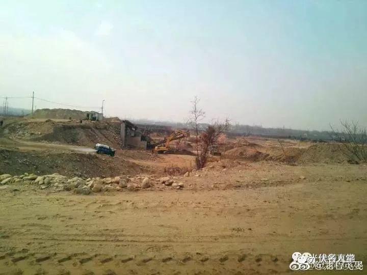 披著“光伏發(fā)電”外衣來挖沙采石